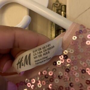 H&M Pink Sequin Party Dress